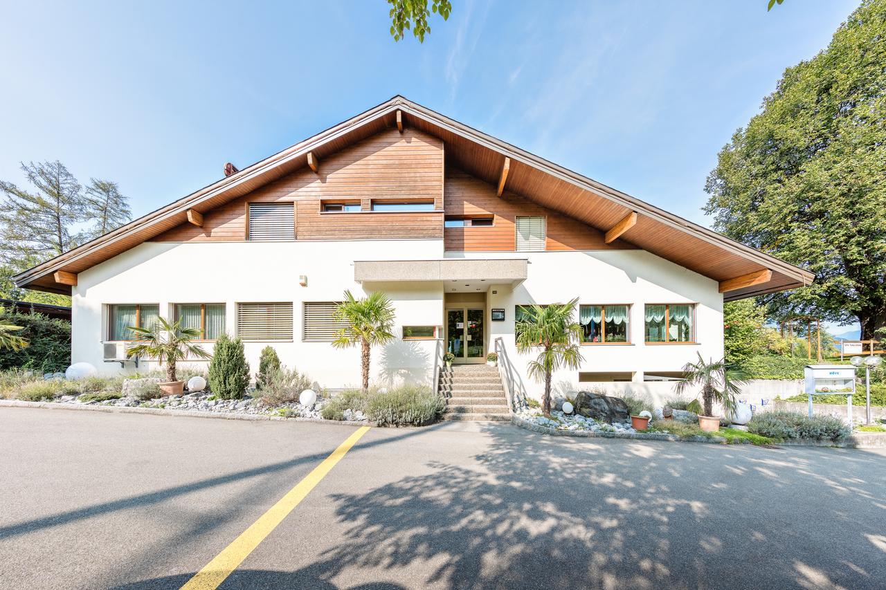 Hotel Restaurant Moeve Faulensee Exterior photo