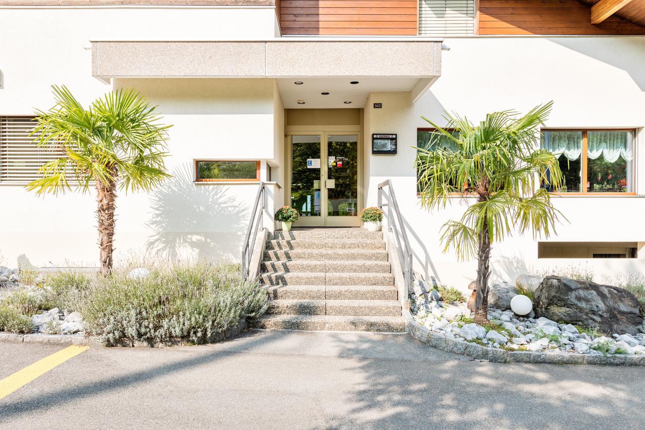 Hotel Restaurant Moeve Faulensee Exterior photo